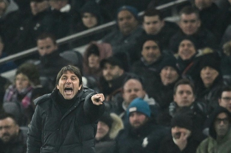 Conte's contract runs out at the end of the season. AFP