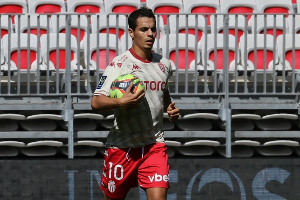 Ben Yedder equalizes from the penalty spot. AFP