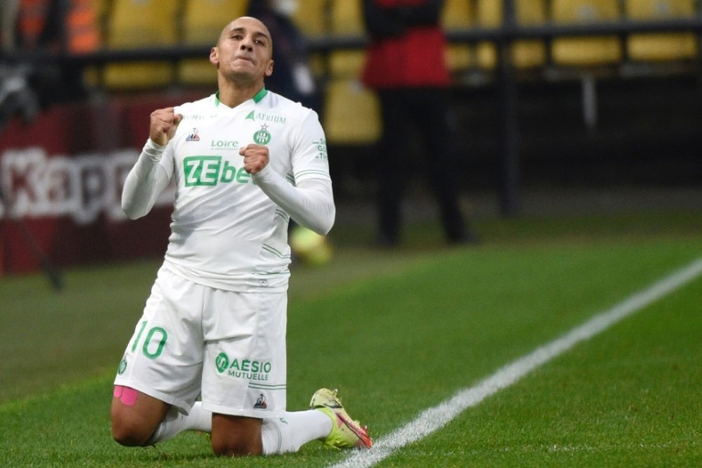 Wahbi Khazri scored a sensational goal. AFP