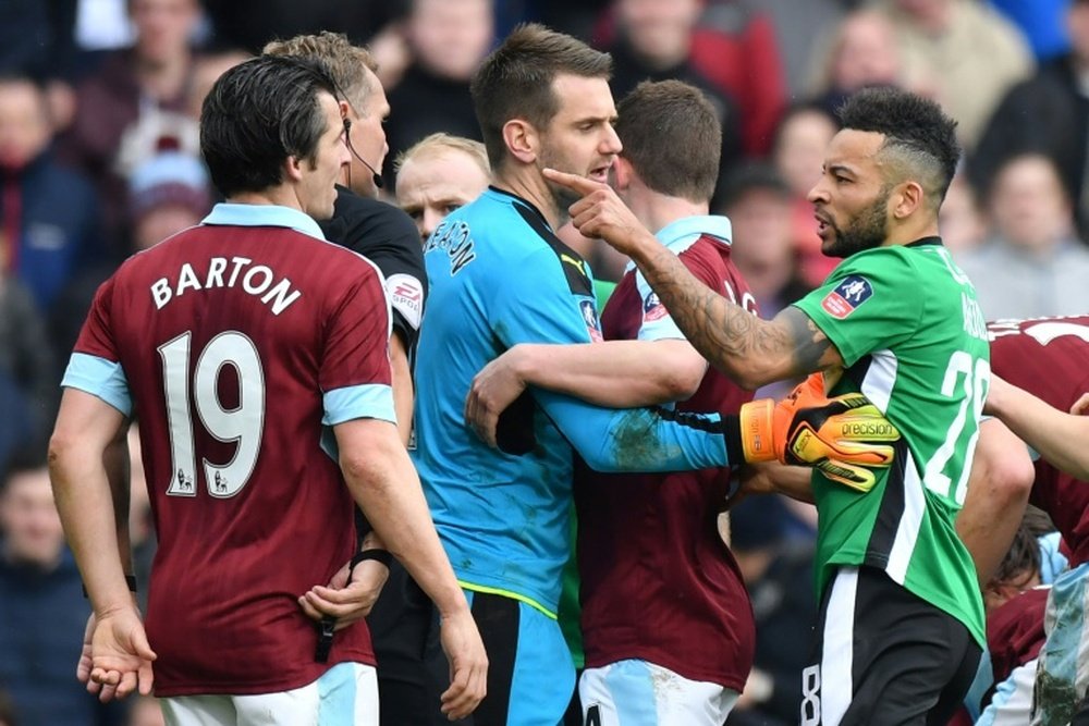 Barton has courted controversy. AFP