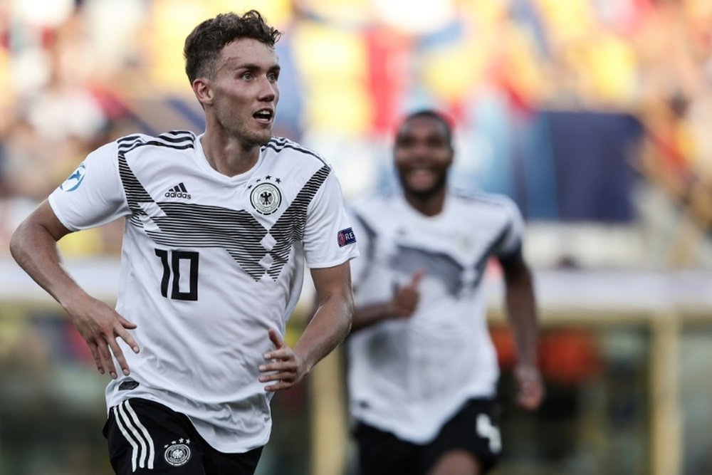 ermany forward Luca Waldschmidt has scored seven goals in four matches at the Euro U21. AFP