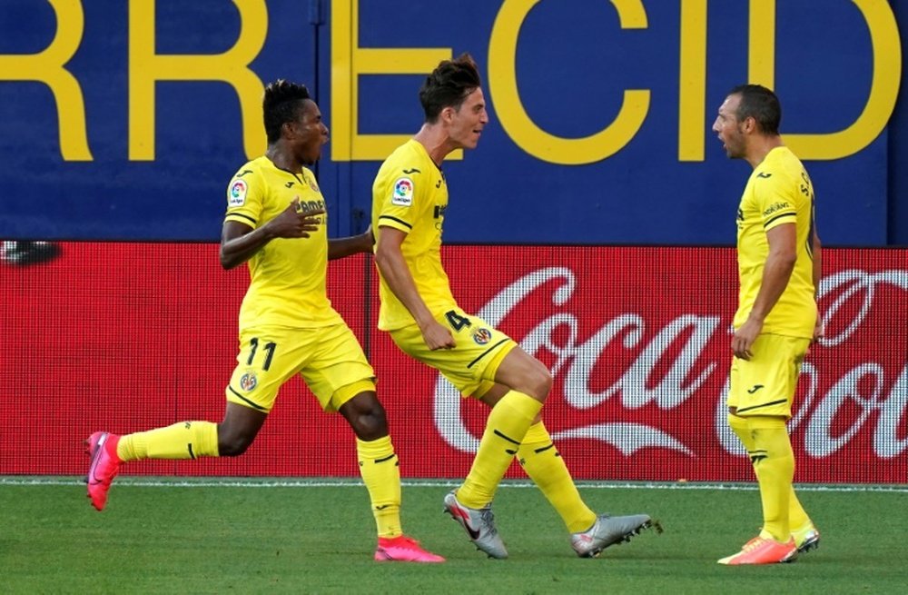 Villarreal easily beat local rivals Valencia in La Liga on Sunday. AFP