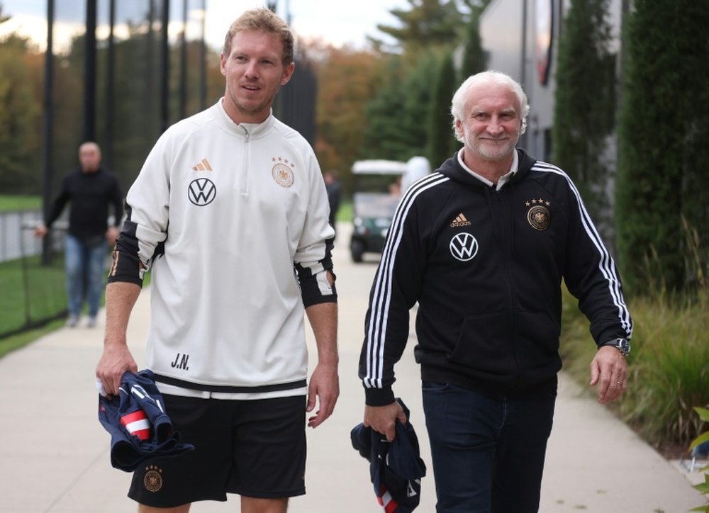 Voeller will continue his partnershipp with Nagelsmann at Germany. AFP
