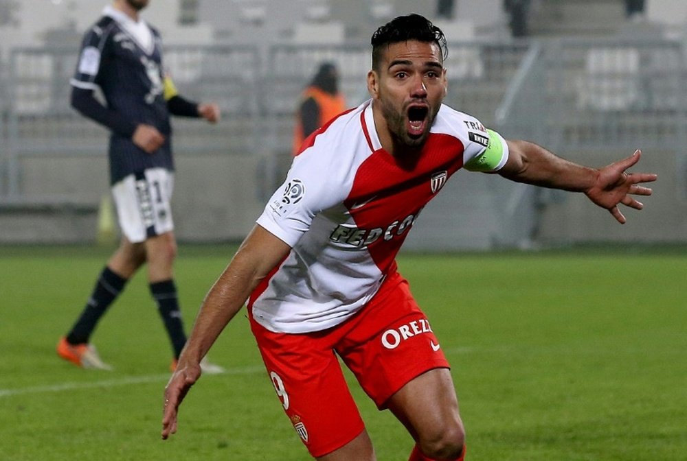 Monaco forward Radamel Falcao is the clubs leading scorer