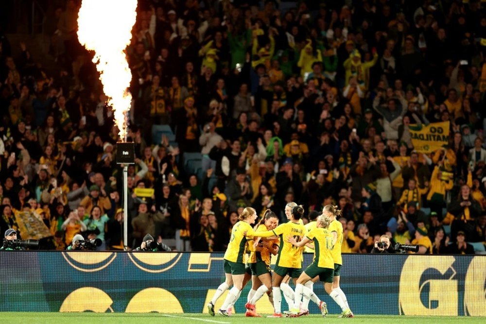 Australia beat China 2-0 in a friendly in Sydney on Monday. AFP