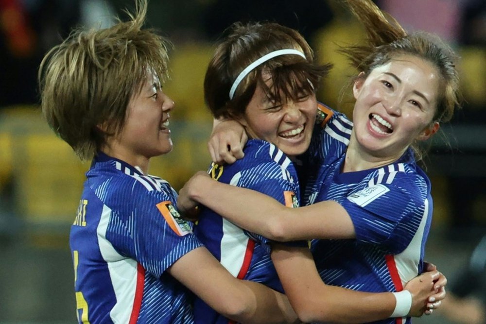 Hinata Miyazawa was the star for Japan against Spain. AFP