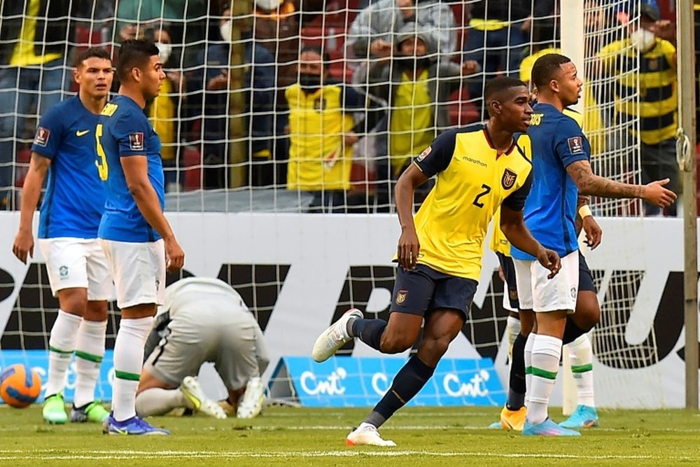 Brazil's Alisson sees two red cards overturned in WC draw with Ecuador. AFP