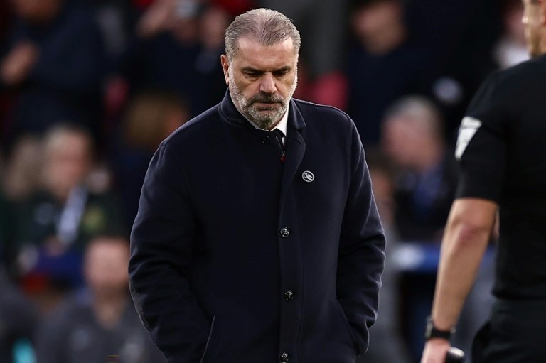Defeat by one of their London rivals left Spurs eighth in the table. AFP