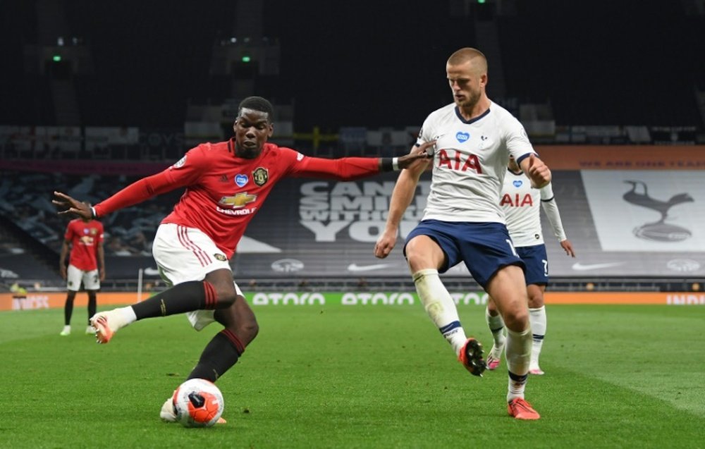 Pogba started for United. AFP