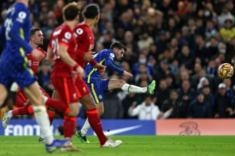 Chelsea fought back from two goals down to get a 2-2 draw with Liverpool. AFP