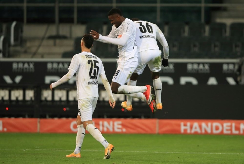 Gladbach end losing streak against Dortmund to climb to fourth. AFP