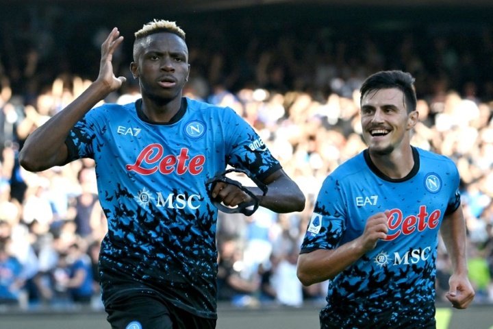 African players in Europe: Osimhen fires hat-trick in Napoli romp