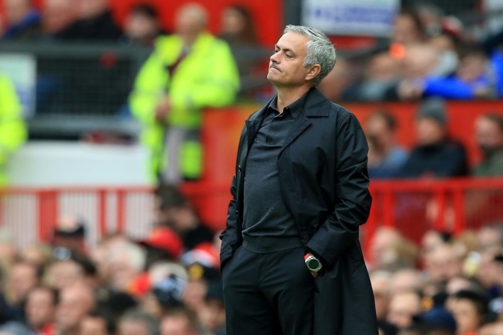 Mourinho's wretched reign at the United helm is finally at an end. AFP