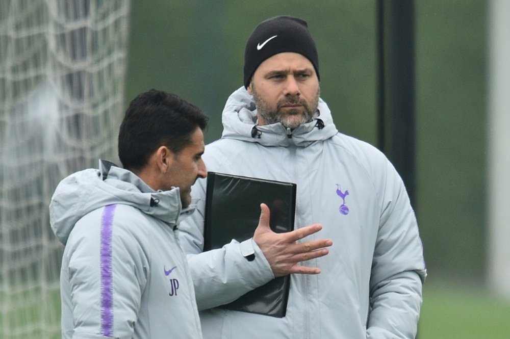 Pochettino is preparing for a tie against Manchester City in the Champions League. AFP