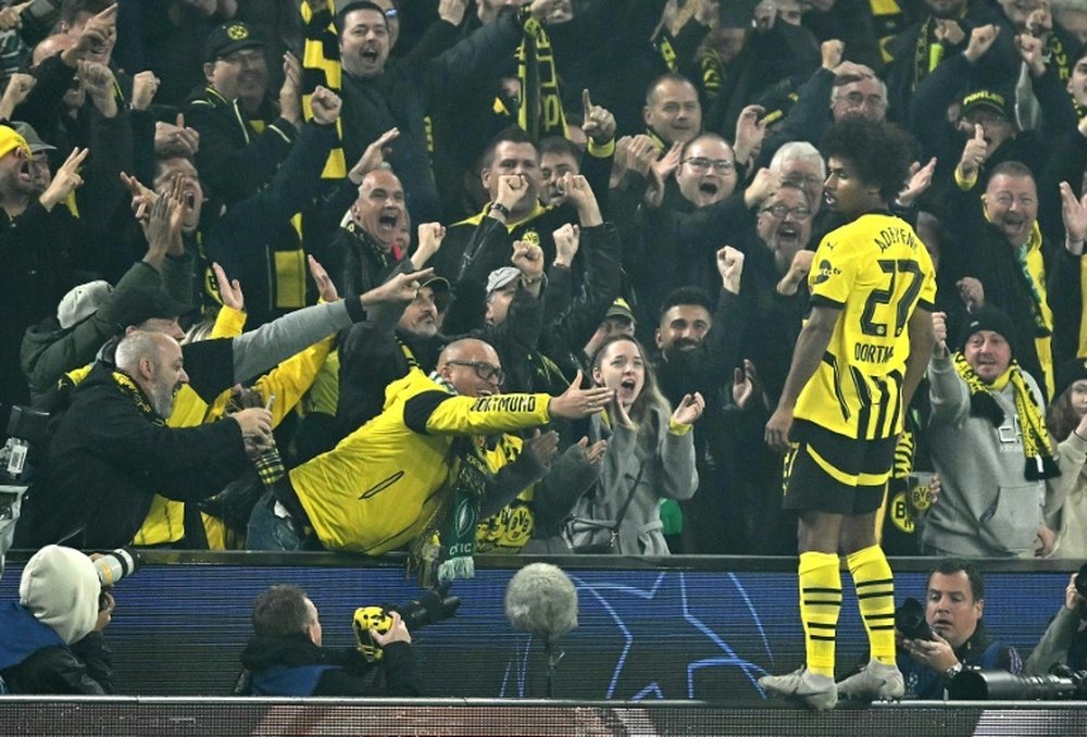 Dortmund's win over Celtic equalled their biggest ever Champions League win. AFP