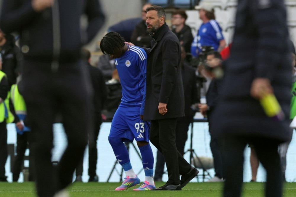 The Foxes are accused of breaking Football League financial rules. AFP