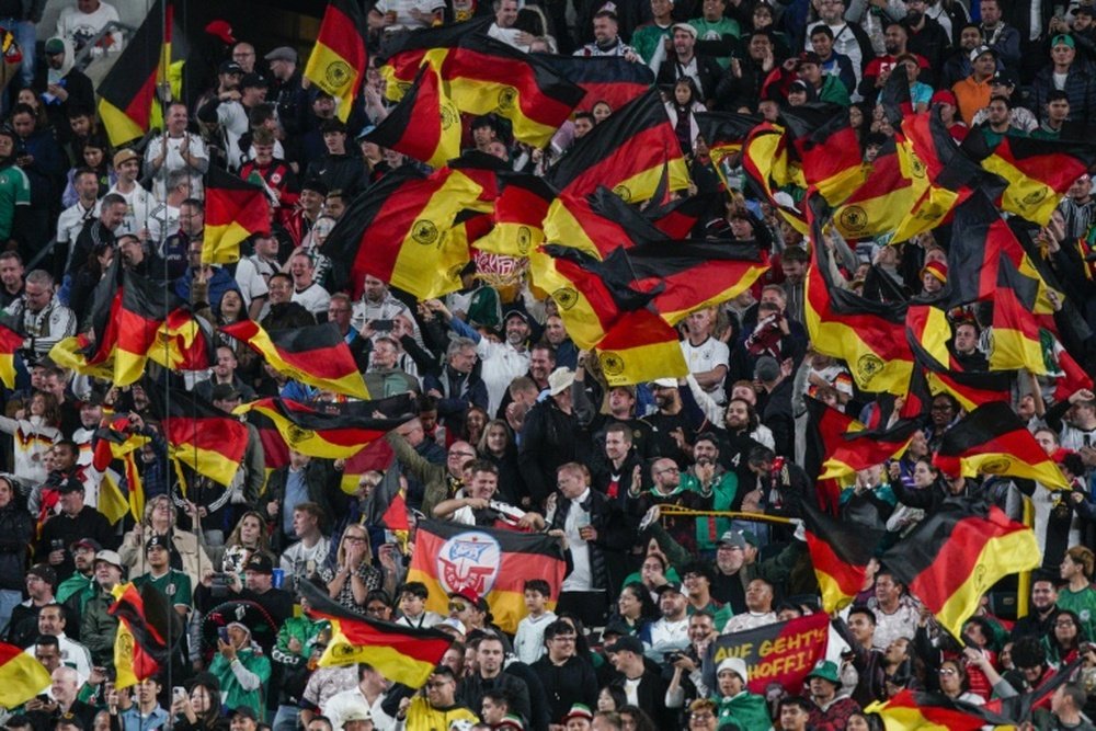 Euro 2024 will be the first time a unified Germany will host the tournament. AFP