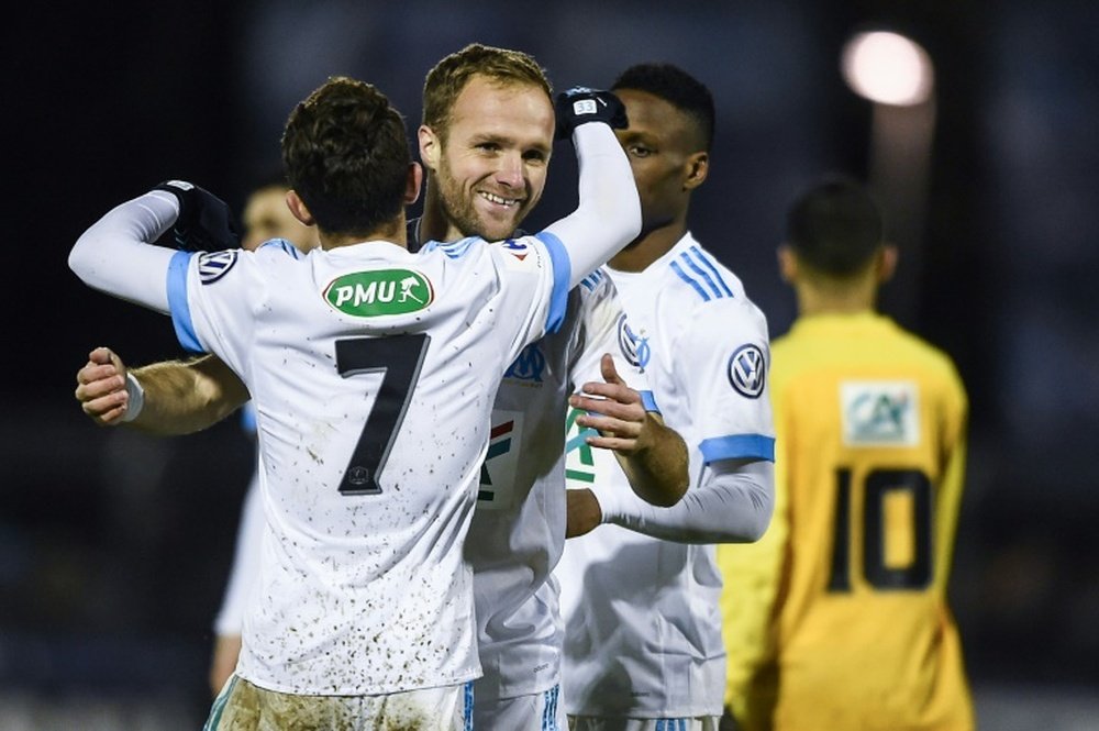 Germain strikes as Marseille edge out fourth-tier Epinal. AFP