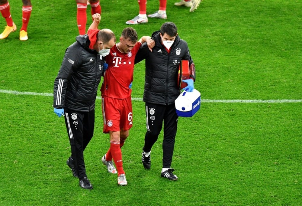 Kimmich is out. AFP