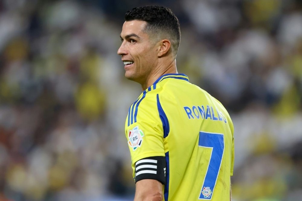 Cristiano Ronaldo is one of the highest-profile recruits of the Saudi Pro League. AFP