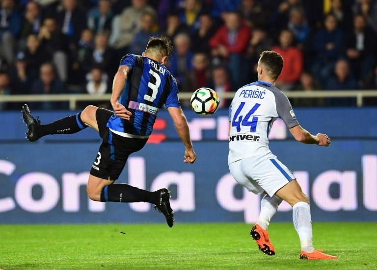 Inter Milan were held to a goalless draw at Atalanta. AFP