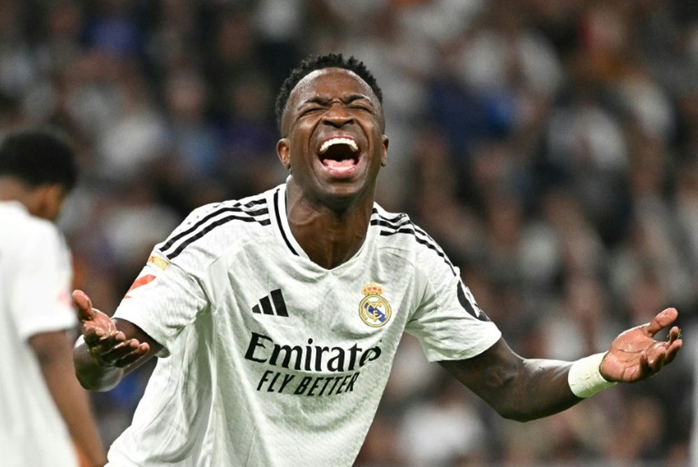 Vinicius will have the attacking reins with Mbappe sidelined. AFP