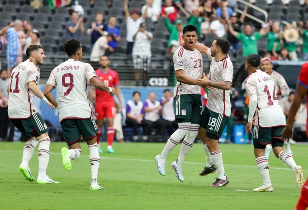 Mexico took third as they beat Panamaon Sunday. AFP