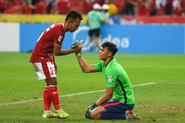 Indonesia score in extra time to overcome Singapore in Suzuki Cup semi-final