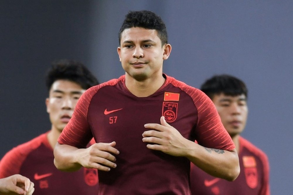 Elkeson double on debut as China thrash Maldives. AFP
