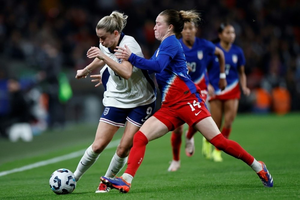 England and the USA women's friendly ended 0-0 at Wembley. AFP