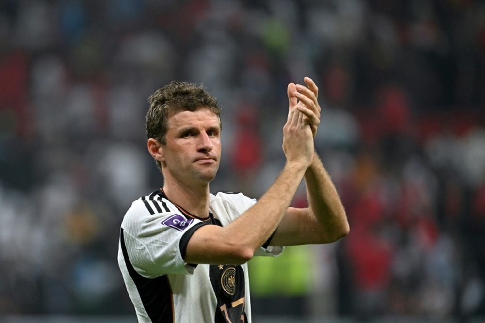 The 33-year-old Bayern Munich striker will once again wear a Germany shirt. AFP