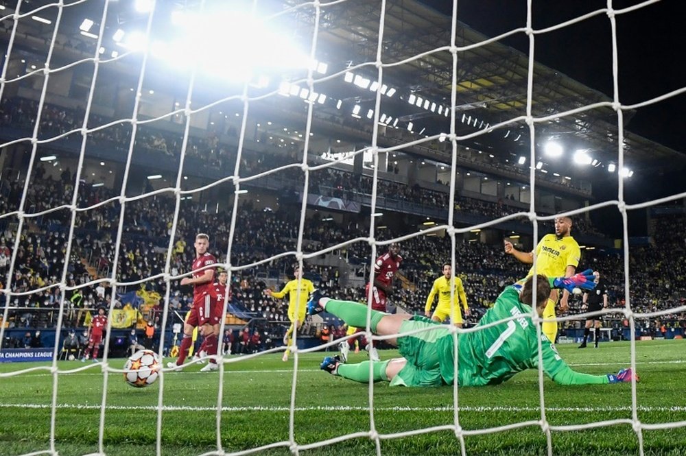 Danjuma got the only goal as Villarreal beat Bayern in the first leg of their quarter-final tie. AFP