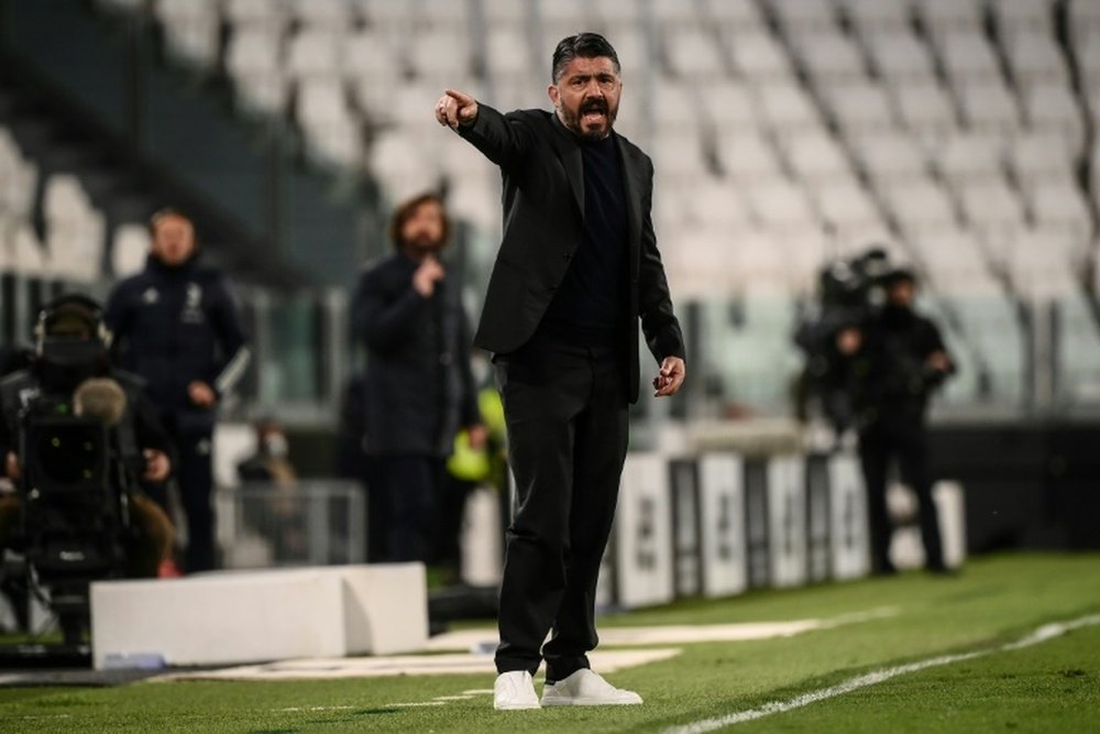 Gattuso did not like these comments. AFP