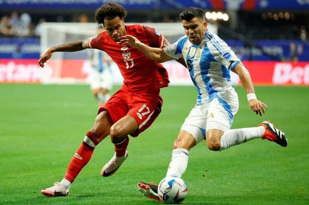Buchanan suffered a lower leg injury in a training session. AFP
