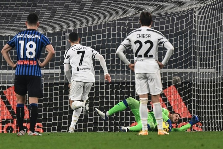 Ronaldo penalty miss as Juve held by Atalanta