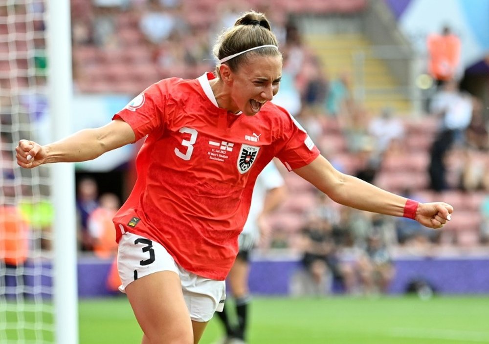 Austria remain in contention to make the quarter-finals. AFP