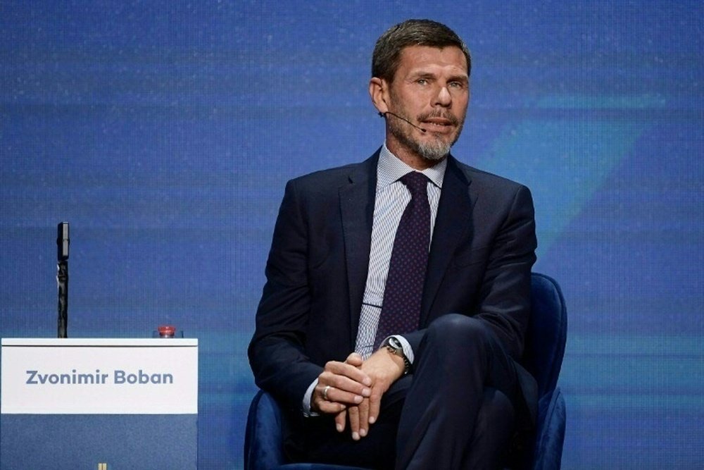 Boban has quit his role as UEFA chief of football. AFP