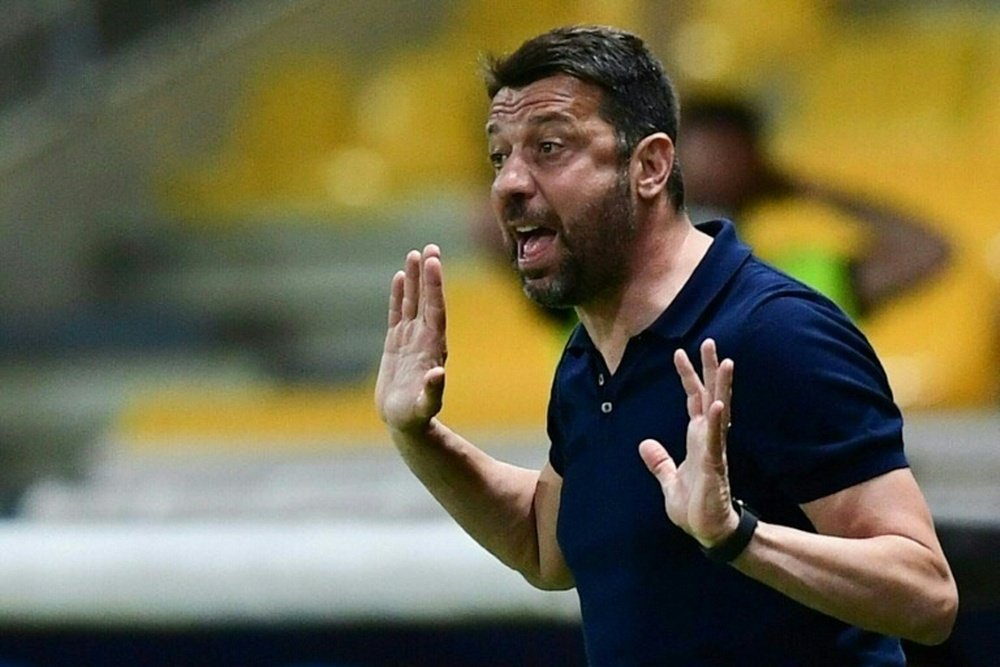 Roberto D'Aversa is the new coach of Sampdoria. AFP