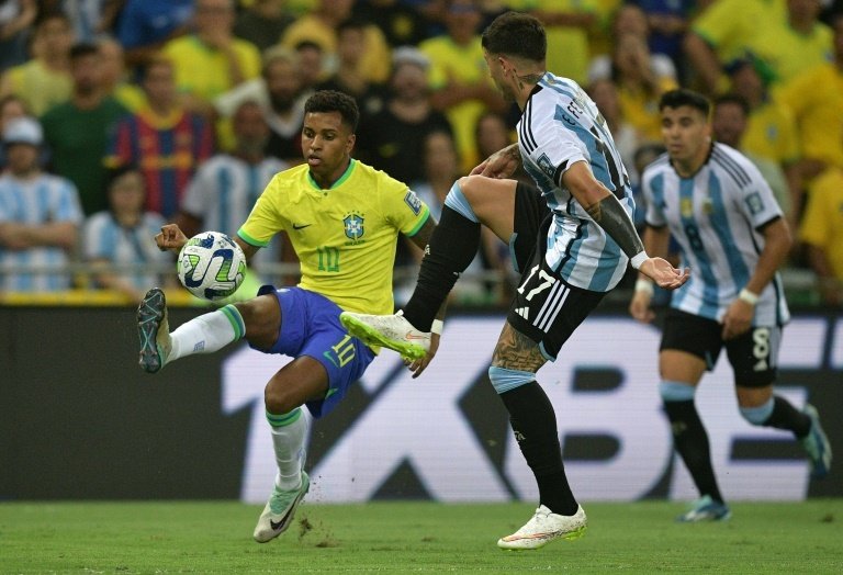 Brazil's black players were called 'monkeys' on social media. AFP
