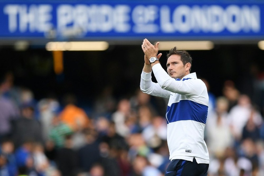 Frank Lampard has yet to win as a Premier League manager. AFP