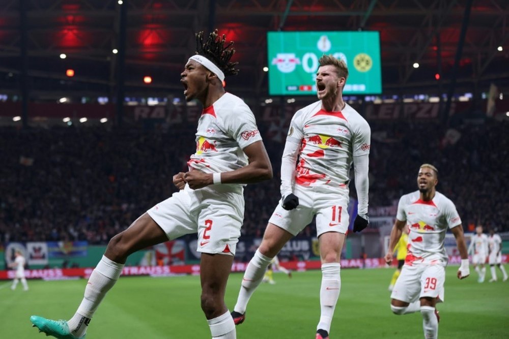 Dortmund outclassed by Leipzig. AFP