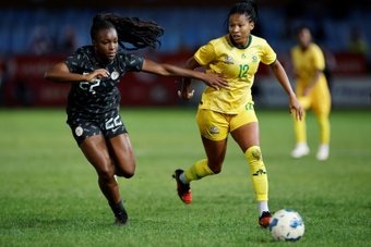 Nigeria coach Randy Waldrum hailed his team after they drew 0-0 with South Africa in Pretoria on Tuesday to qualify for the 2024 Olympic Games women's football tournament.