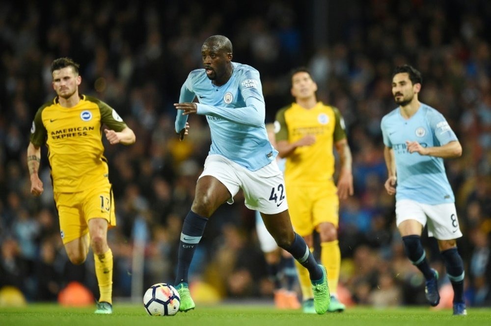 Yaya Toure linked with move to China. AFP