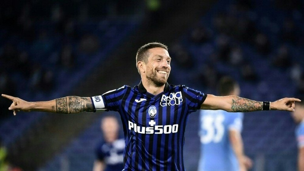 Alejandro Gomez is due to leave Atalanta in the coming days. AFP