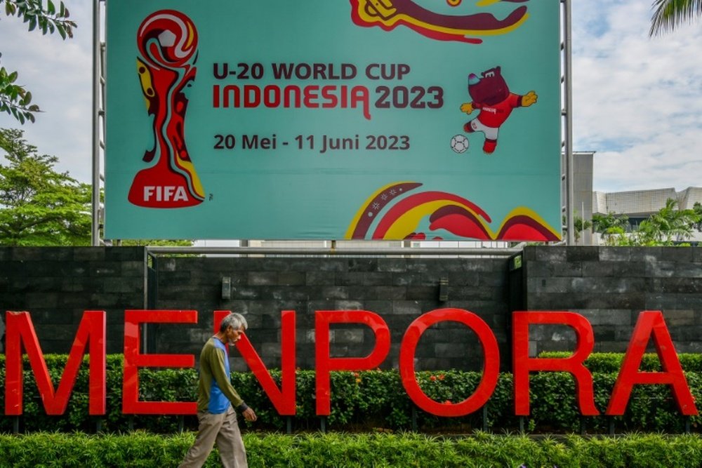 Reaction to Indonesia beaing stripped of U20 WC. AFP