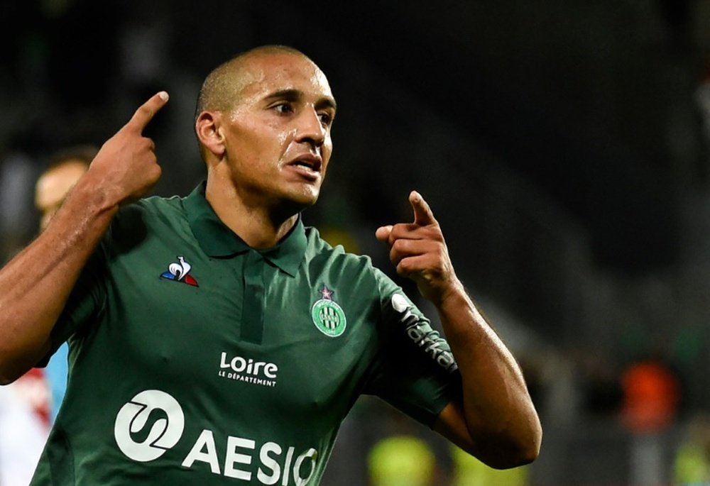 Wahbi Khazri scored for Saint-Etienne, AFP