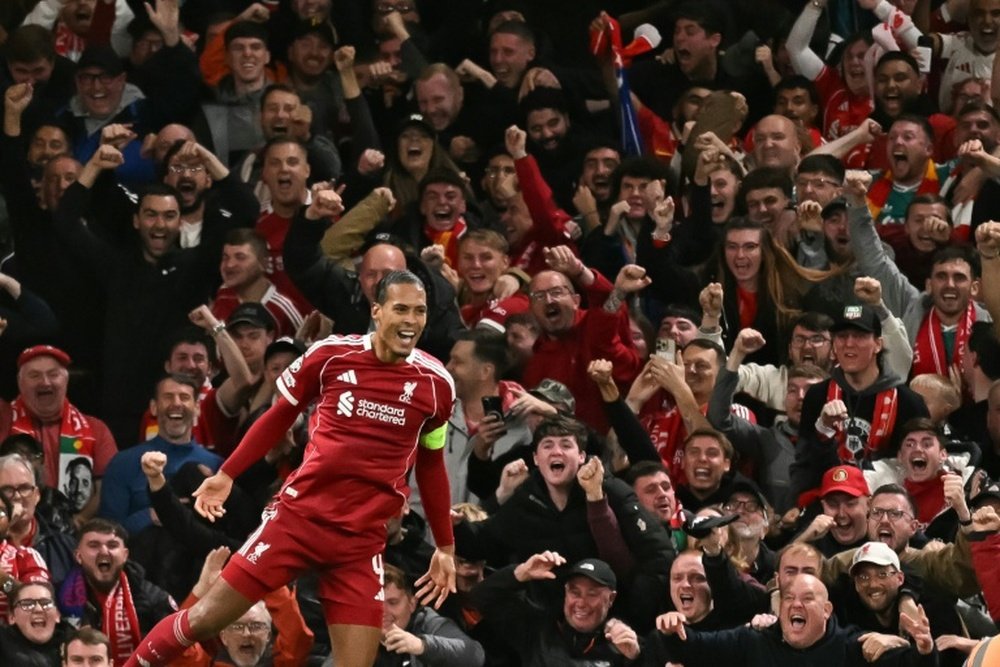 Liverpool will aim to cut out the late drama against Everton. AFP