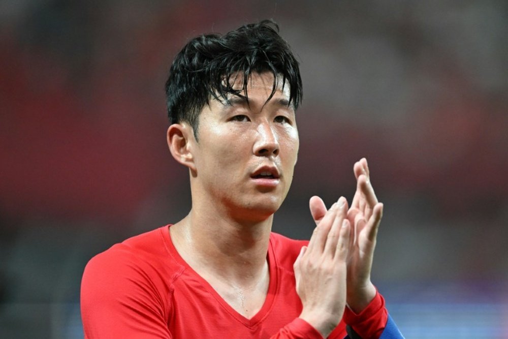 South Korea's Son Heung-min was on the scoresheet. AFP