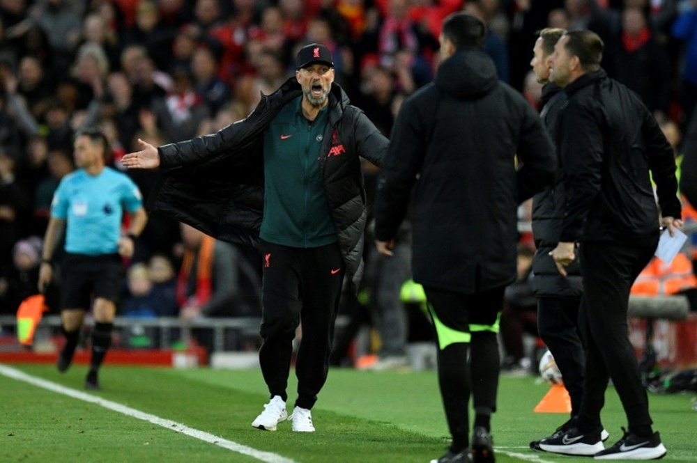 Klopp was fined 35,000 euros by an independent regulatory commission. AFP
