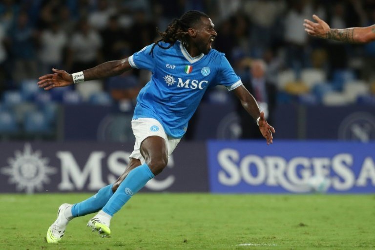 Andre-Frank Anguissa was the hero for Napoli on Saturday with the last-gasp winner which gave the Serie A champions a 1-0 success over Cagliari, while Roma saw off promoted Pisa by the same score.